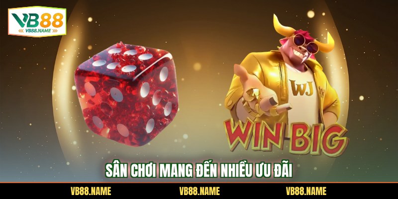 Sân chơi mang đến nhiều ưu đãi